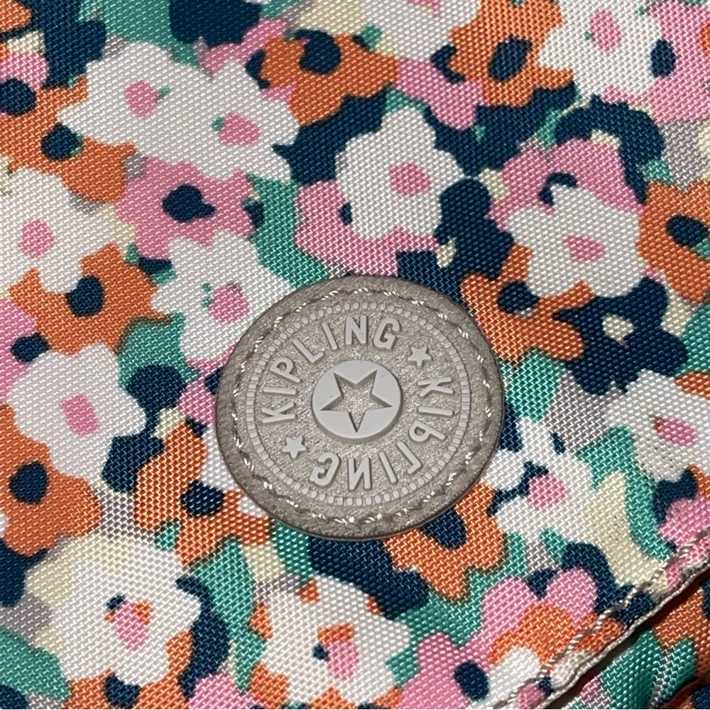 Kipling Floral Crossbody Bag Daisy Lightweight - Picture 9 of 11